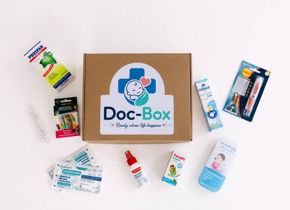 A Doc-Box packed and ready to gift