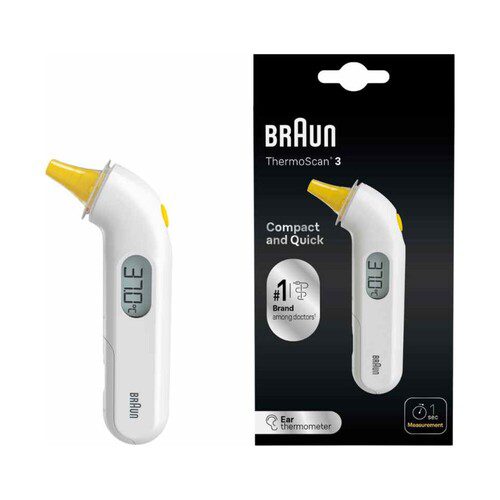 Braun ThermoScan 3 Ear Thermometer