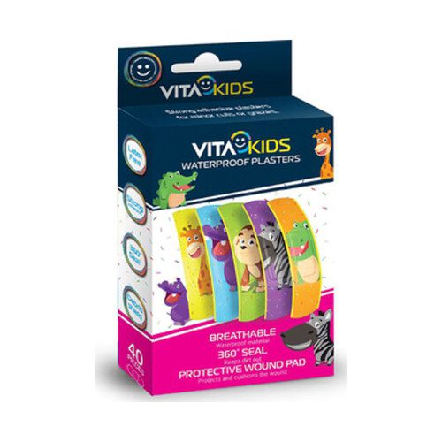 VitaKids Waterproof Plasters (40s)